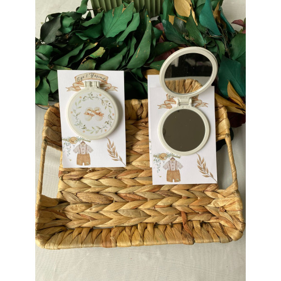 1 Yaş Erkek Bebek Aynası – Vintage Konsept Hediyelik
