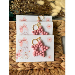  Pembe Yıldız Bebek Anahtarlığı Hediyeliği