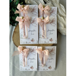  Kelebek Konseptli Kolonya Bebek Hediyeliği