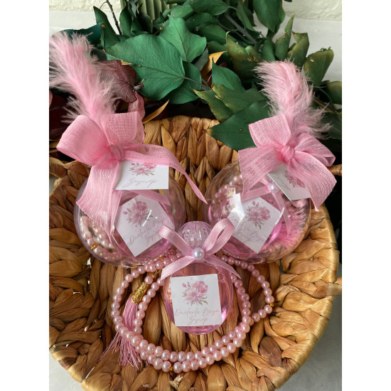 Küre Kolonya & Tesbih Seti – Bebek Mevlüt Hediyeliği