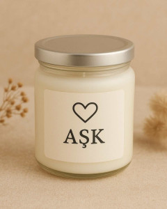 Kişiye Özel Gold Kapaklı Mum – “Birlik Işığı”